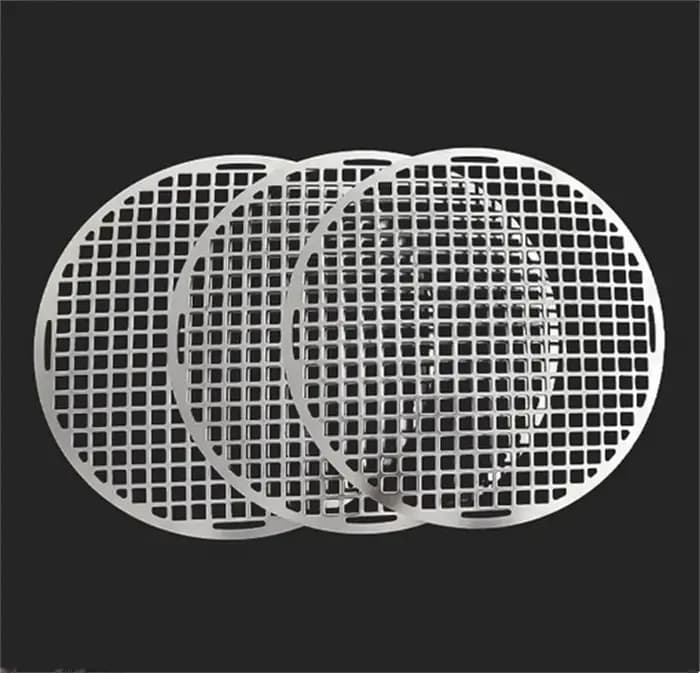 Support de cuisson rond de refroidissement pour Barbecue lisse de 15 à 60cm, feuille de gril de four en fil d'acier inoxydable 304, filet circulaire pour Barbecue