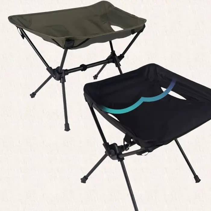 Chaise pliante en alliage d'aluminium pour camping en plein air, tabouret portable ultra léger, tabo