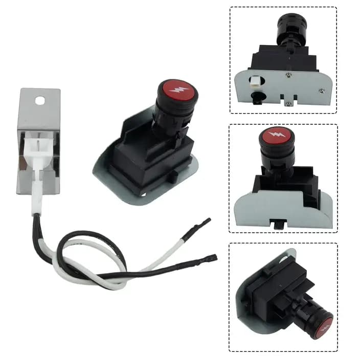 Kit d'allumage pièces de rechange pour Barbecue adapté pour Weber Q1200 Q2200 série 64868 Kit