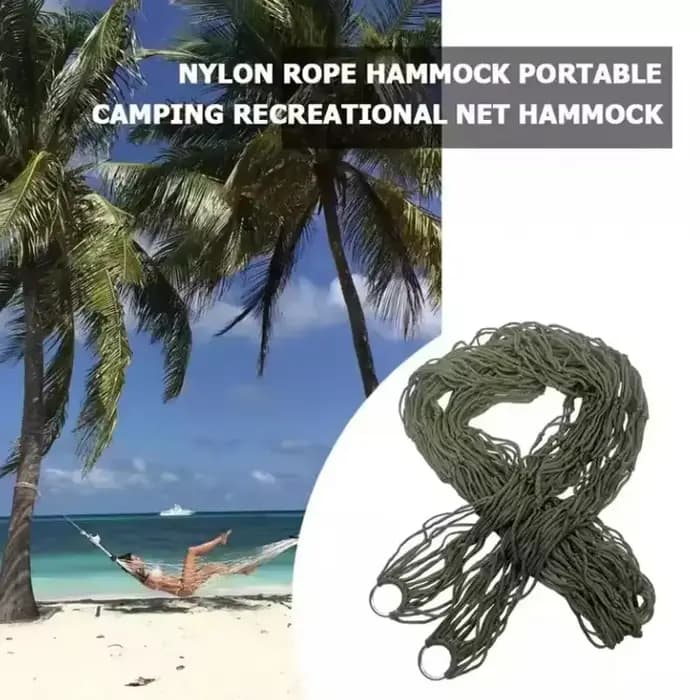 Hamac de jardin en corde de Nylon épaissie pour l'extérieur