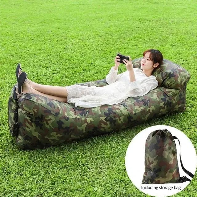 Canapé gonflable rapide pour camping