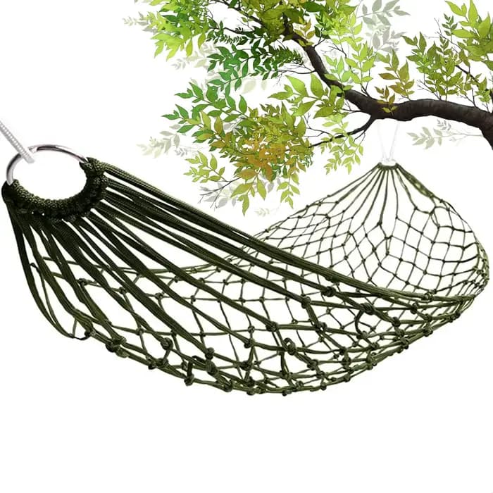 Hamac de jardin en corde de Nylon épaissie pour l'extérieur