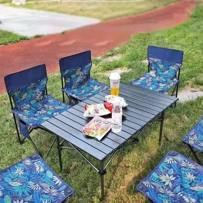 Chaise pliante portative extérieure avec sac de rangement