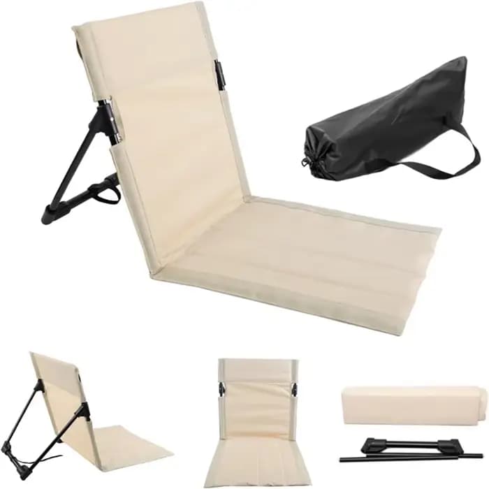 1 pièces chaise de Camping pliante en plein air jardin unique