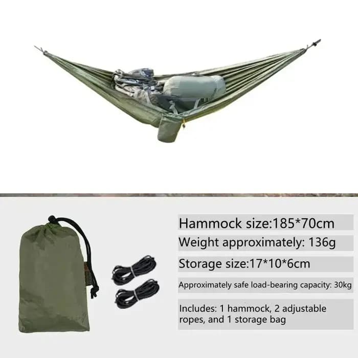 Hamac ultraléger, sangle de rangement portable pour la randonnée