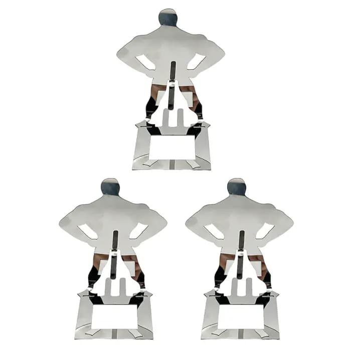 Support de fixation pour saucisses de barbecue en acier inoxydable