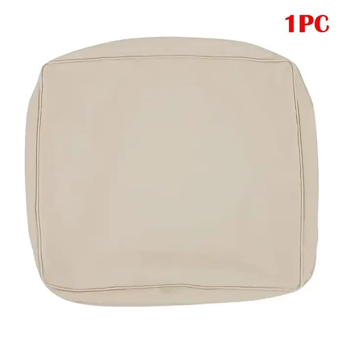 Juste de coussin de remplacement pour meubles de jardin, housse de canapé, beige, imperméable, extér