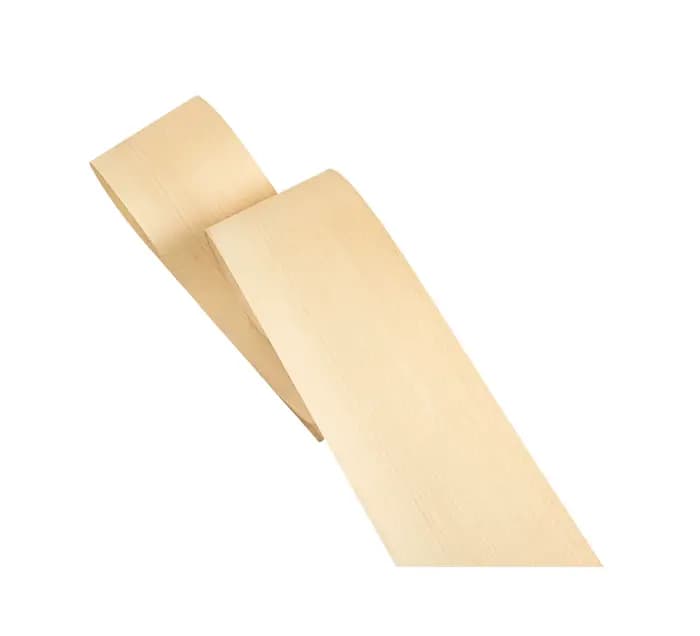 L:2.6 mètres largeur: 200mm T:0.5mm feuilles de placage de bois massif de grain droit de hêtre blanc naturel