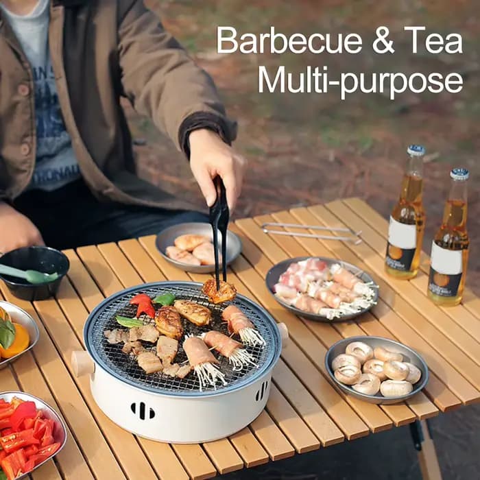 Barbecue au charbon de bois portable