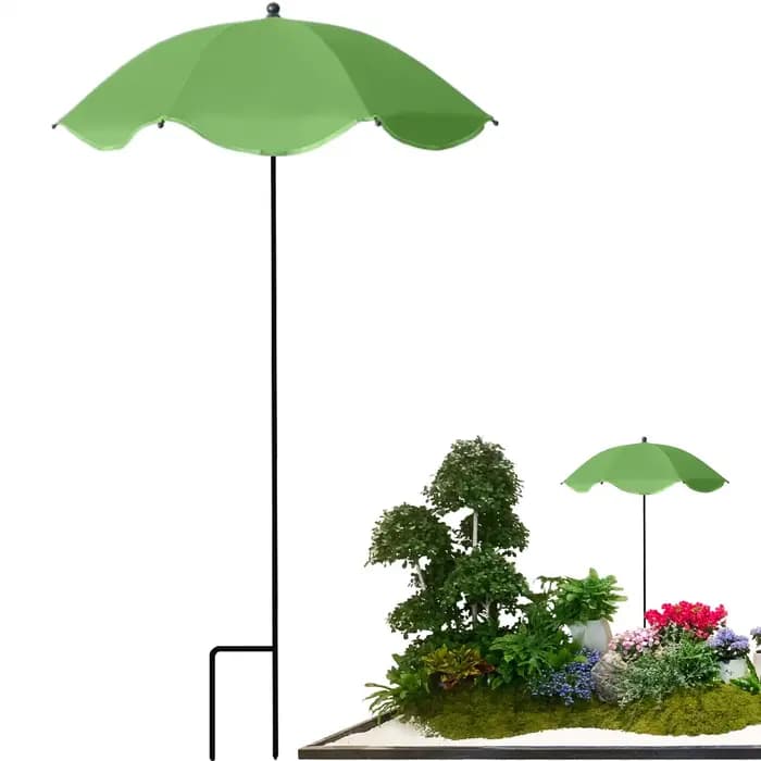 Parasol de protection pour plantes double couche