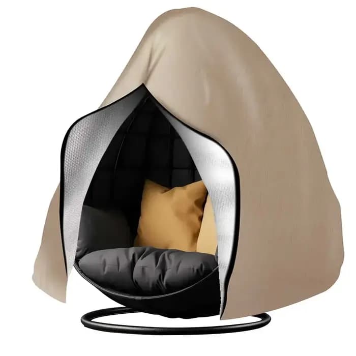 Housse de chaise suspendue d'extérieur imperméable pour chaise œuf