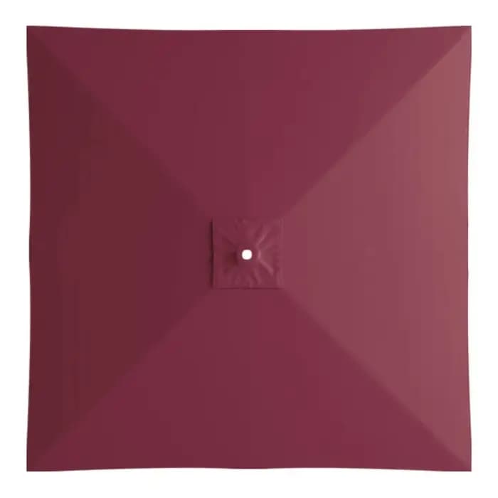 Parasol carré d'extérieur pour patio, auvent de remplacement DIY, couverture supérieure durable pour jardin, balcon, villa, café
