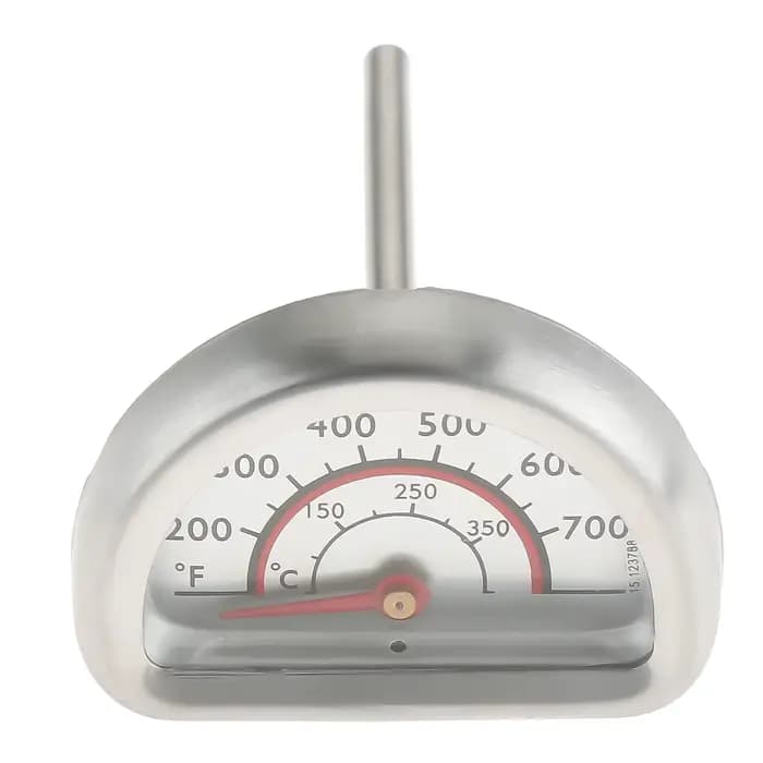Couvercle de gril de barbecue en acier inoxydable Therye.com, jauge de température, remplacement d'i