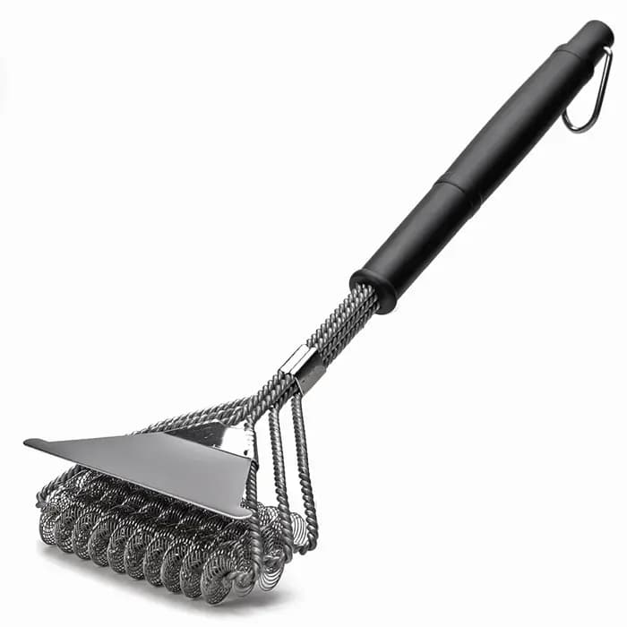 Brosse de nettoyage de barbecue sûre sans poils