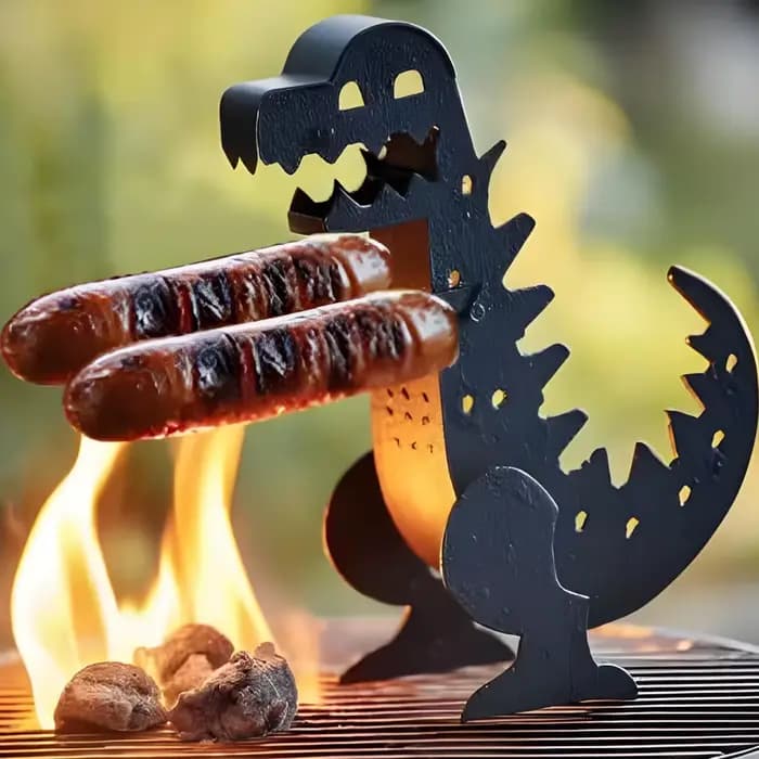Grill pour Hot-Dog drôle en forme de dinosaure