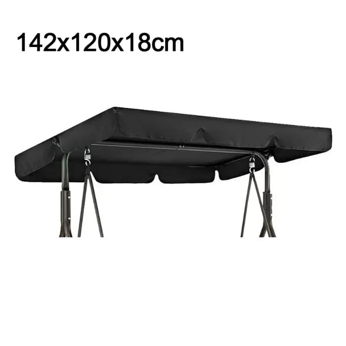 Chaise pivotante d'extérieur imperméable et anti-poussière