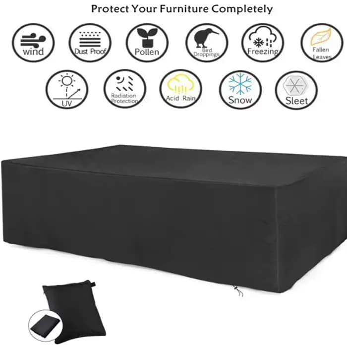 Housse imperméable anti-poussière pour jardin extérieur