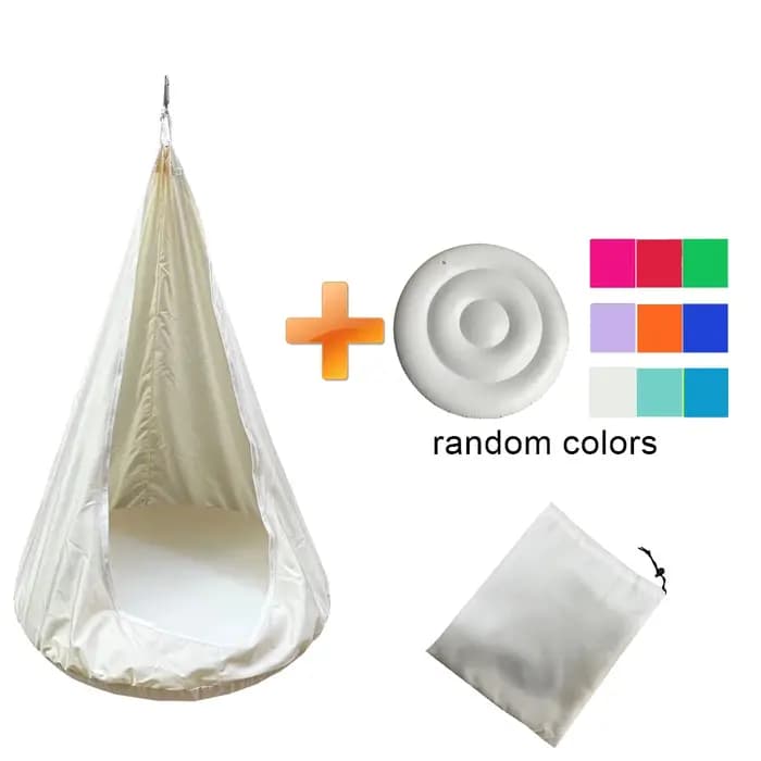 Hamac gonflable polyvalent avec coussin d'air pour le plaisir et la détente