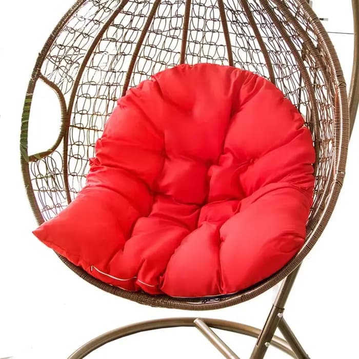 Coussin de balançoire en forme d'œuf pour intérieur et extérieur