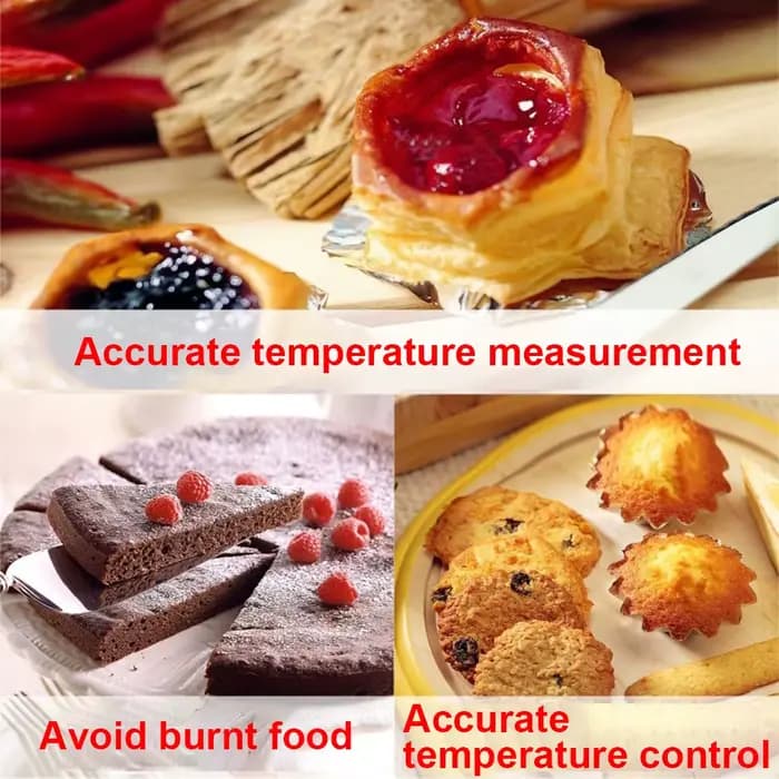 Therye.com-Jauge de température en acier inoxydable pour barbecue