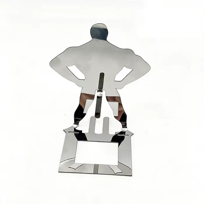 Support de fixation pour saucisses de barbecue en acier inoxydable, support métallique pour hot-dogs