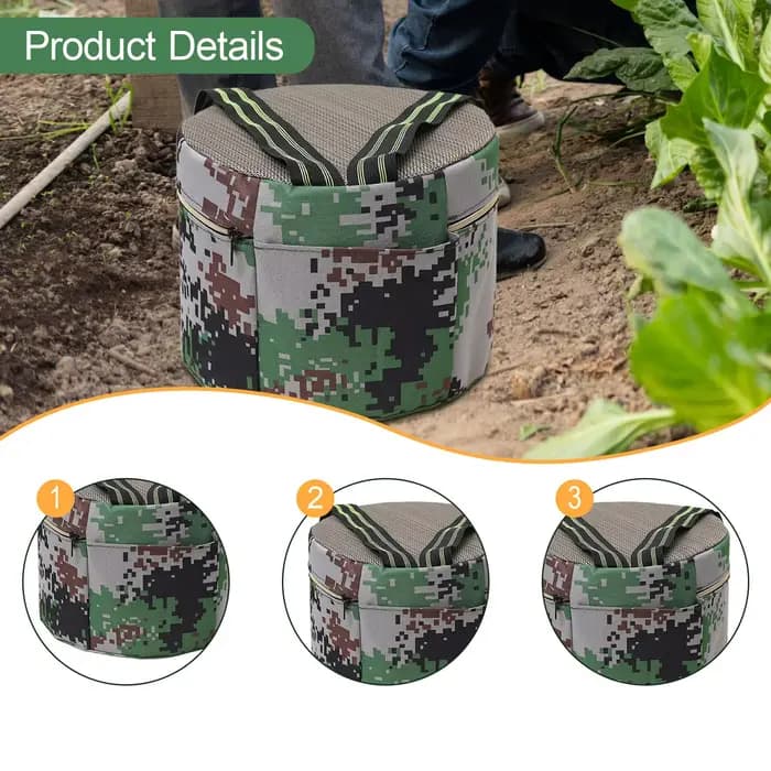 1Pc tabouret de jardinage repose-pieds siège de travail Portable