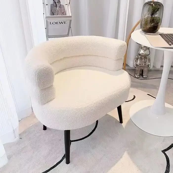 Chaise de salon nordique Ins
