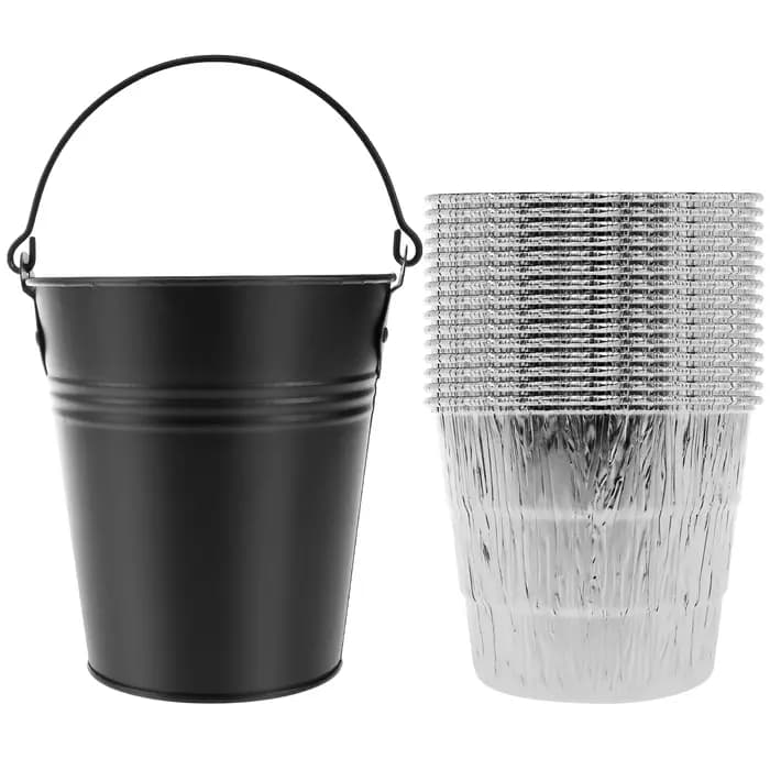 Seau à graisse pour fumeur adapté aux grilles en acier de grande capacité Traeger