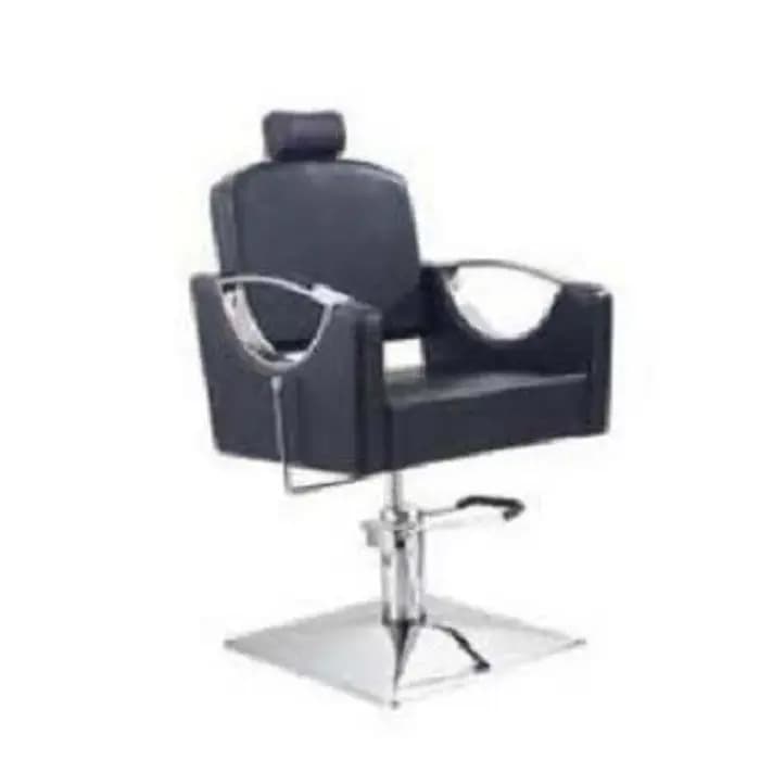 Ensemble de mobilier de salon de luxe en cuir PU et acier couleur or pour fauteuil de coiffeur et poste de miroir