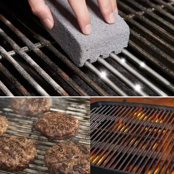 Brosse en brique pour barbecue T1, 1 à 4 pièces, outils de cuisine en plein air