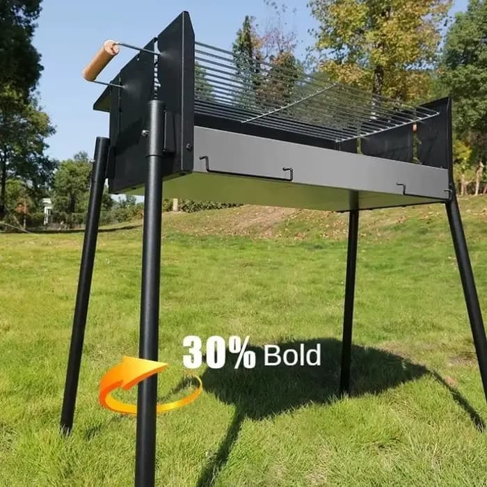 Barbecue domestique, four à charbon de bois sans fumée pour l'extérieur