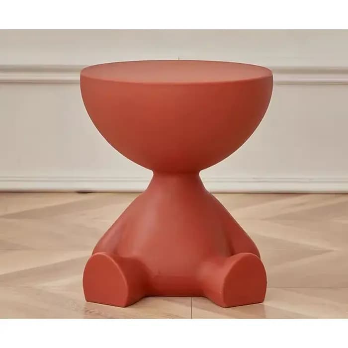 Table d'appoint de canapé créative, table basse amovible, style crème, simple, pour salon, table ronde, petite table d'appoint