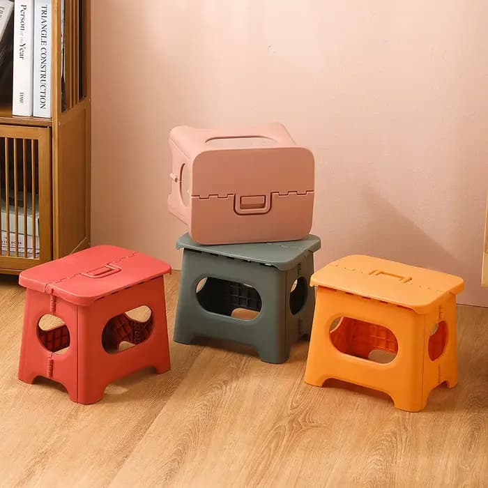 Tabouret pliant en plastique Portable tabouret de pêche en plein air petit tabouret banc pour enfant