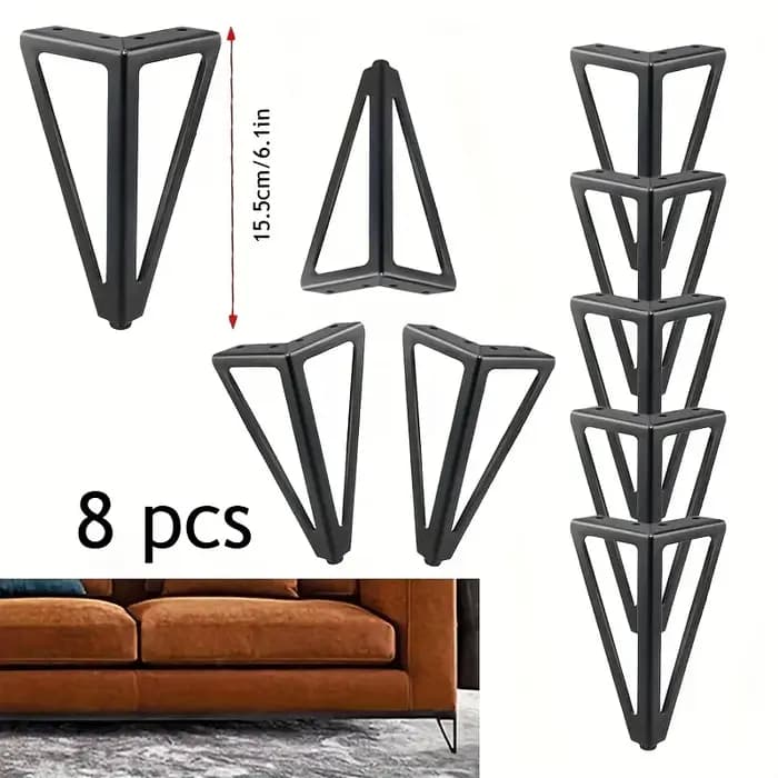 4/8 pièces pieds de meubles