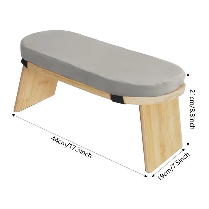 Tabouret de méditation pliable et ergonomique