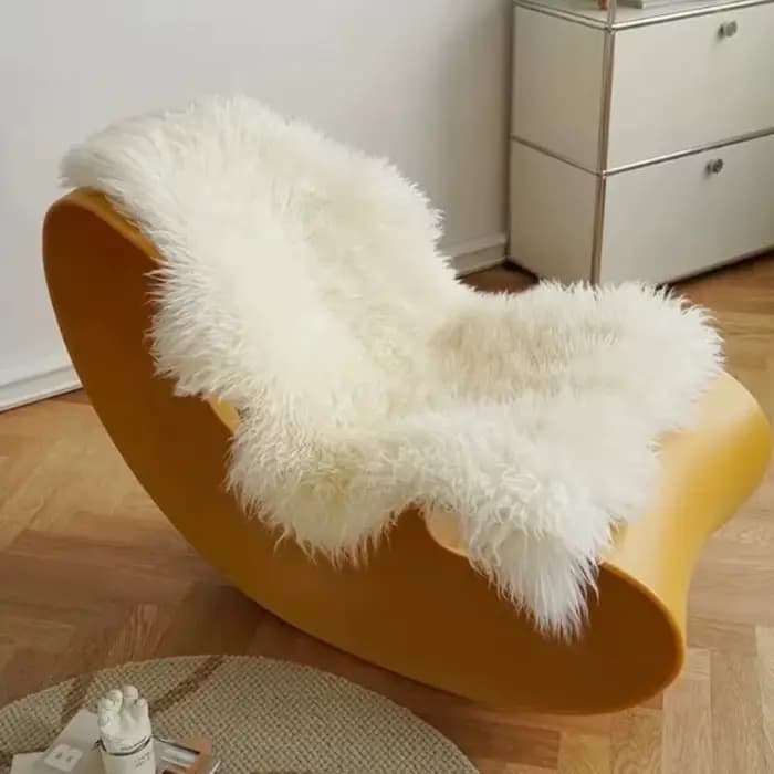 Chaise de détente moderne Design fauteuil à bascule en plastique canapé paresseux polyéthylène Voido