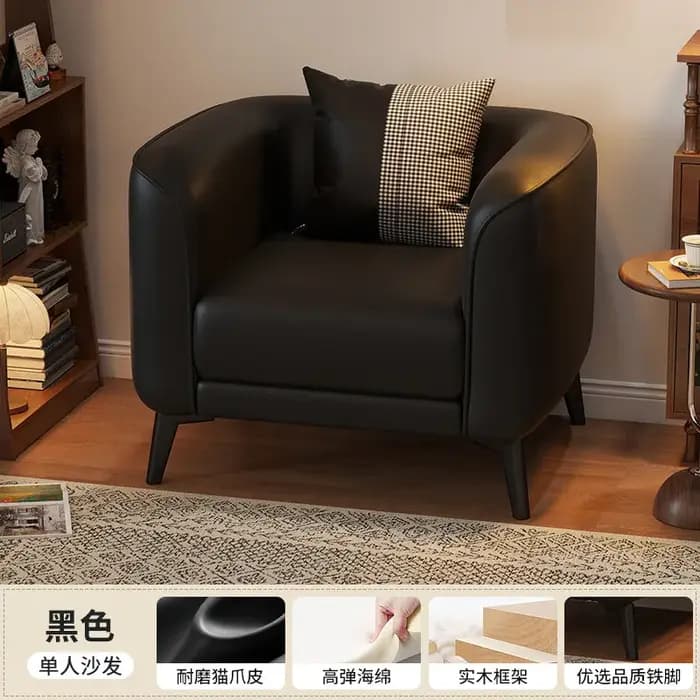 Fauteuils de salon individuels confortables
