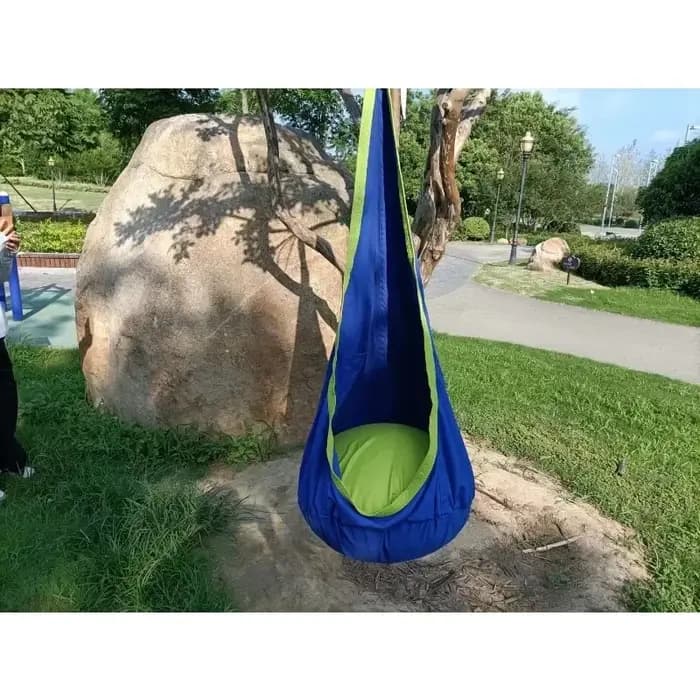 Fauteuil suspendu avec coussin moelleux et respirant
