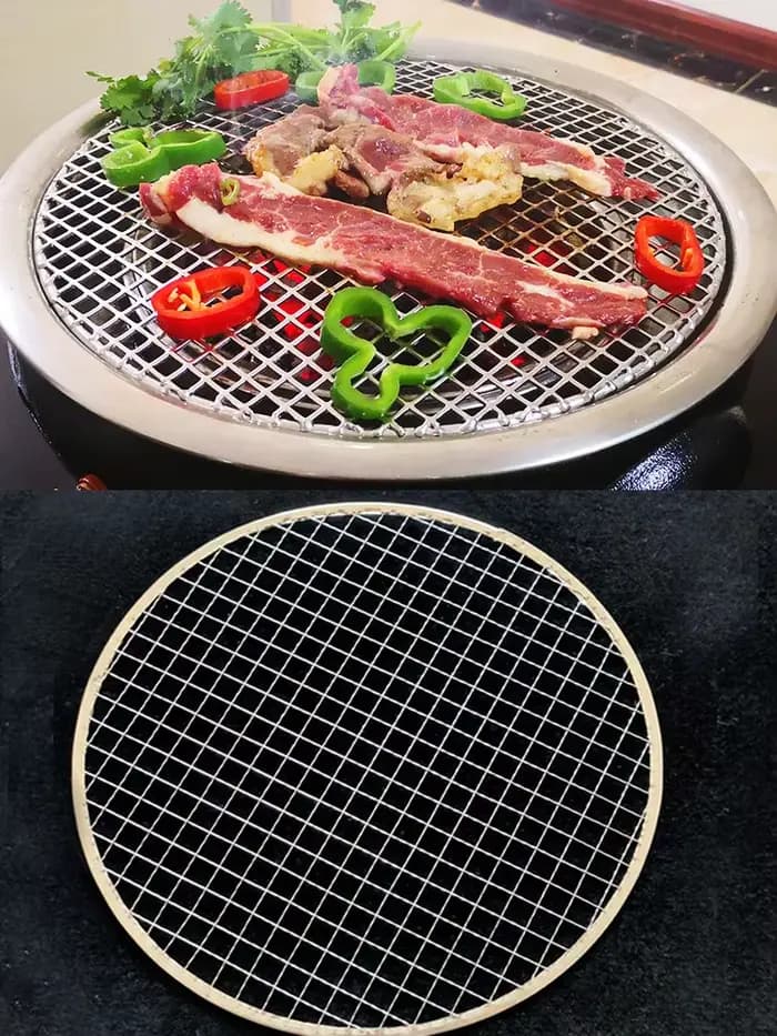 20 pièces options de taille jetables plus de tailles rond carré barbecue