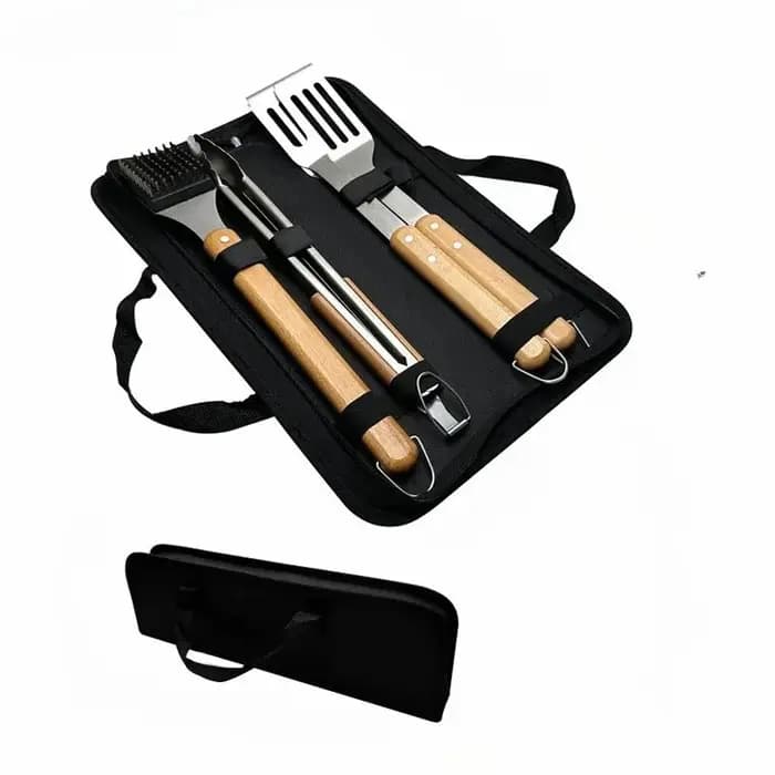 Ensemble d'outils de Barbecue en acier inoxydable