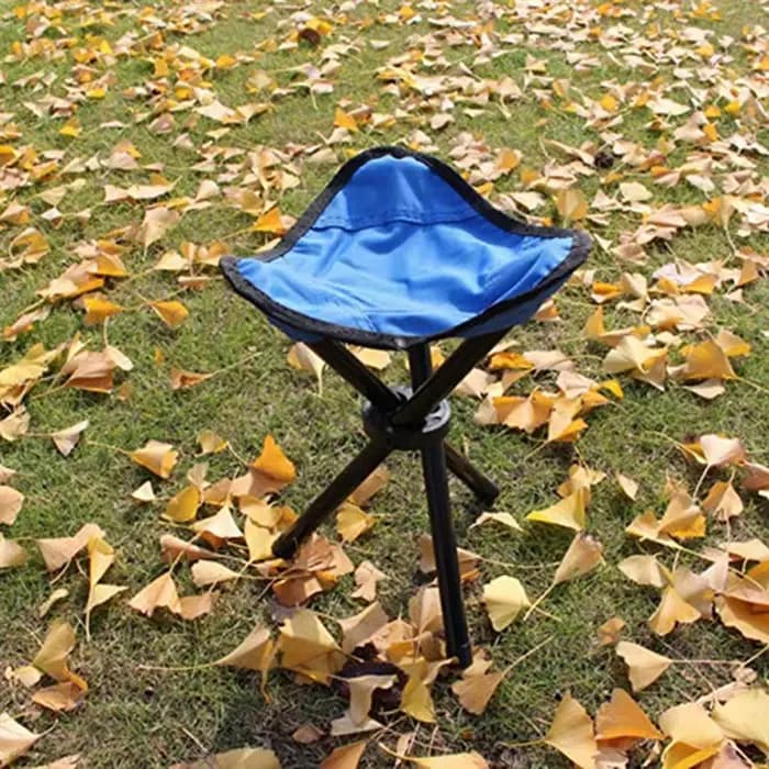 Petit tabouret triangulaire pliant d'extérieur, chaises de pêche, bancs multifonctions de Camping, t