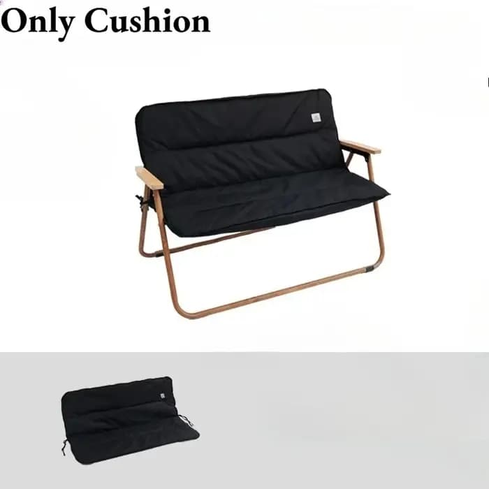 Tapis de siège de Camping de jardin pliant extérieur 103x76.5cm avec sangle de fixation coussin de chaise couette