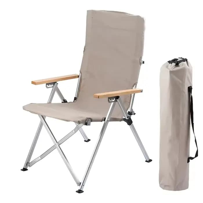 Chaise longue d'extérieur robuste en aluminium