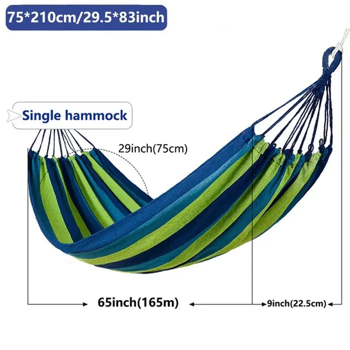 Hamac d'extérieur portable pour garçons et filles