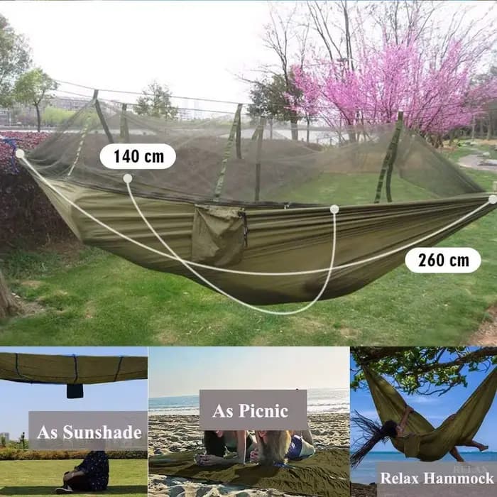 Hamac de jardin de Camping pour 2 personnes
