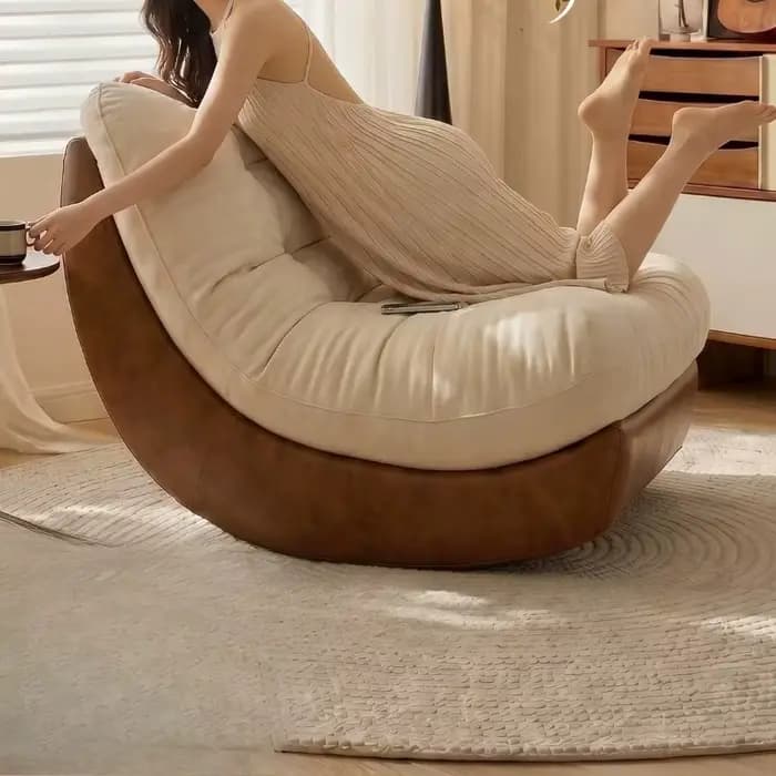 Fauteuil à bascule surdimensionné