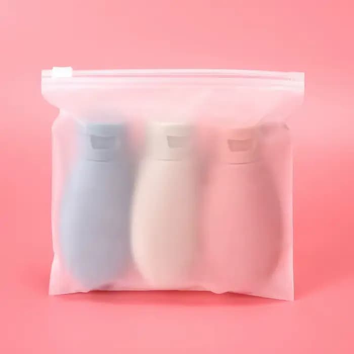 4 pièces/ensemble bouteille rechargeable 60ml récipient de Lotion souple Tube à presser bouteille vi