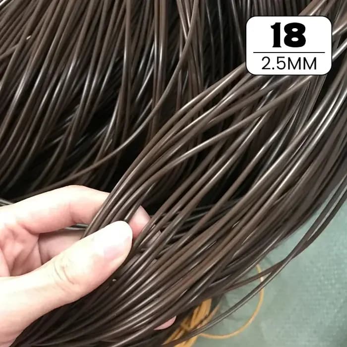 2.5/3Cm 500G rond Pe rotin plastique synthétique