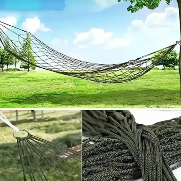 Hamac de jardin en corde de Nylon épaissie pour l'extérieur, hamac en maille d'intérieur, chaise piv