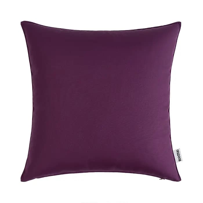 Housse de coussin imperméable couleur bonbon pour l'extérieur